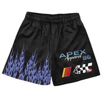 Load image into Gallery viewer, 86 Track Shorts - Burning Blue - ApexAthleticApparel