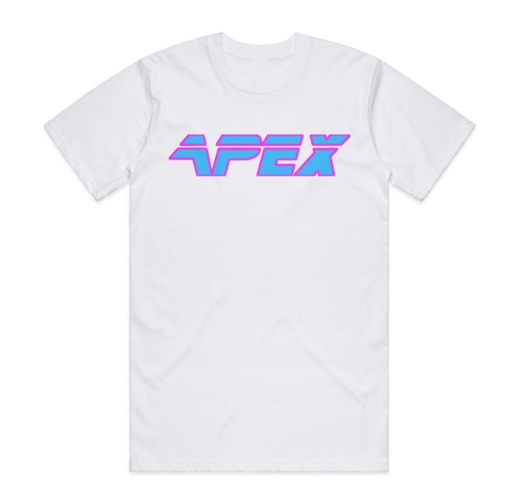 White Apex Tee - ApexAthleticApparel